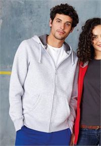 FELPA CON CAPPUCCIO FULL ZIP